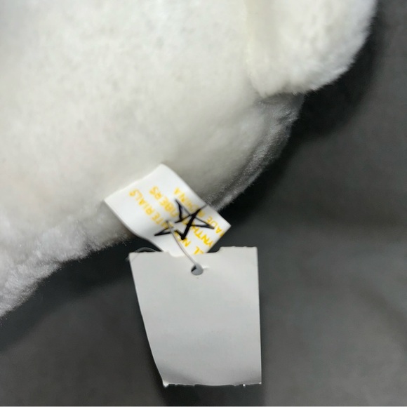 Polar Bear plush 9" FBI green tshirt Crown brand vintage - Picture 5 of 9